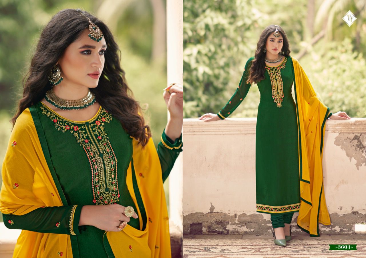  ROYAL SILK 13 Heavy Festive Wear Designer Latest Salwar Suit Collection